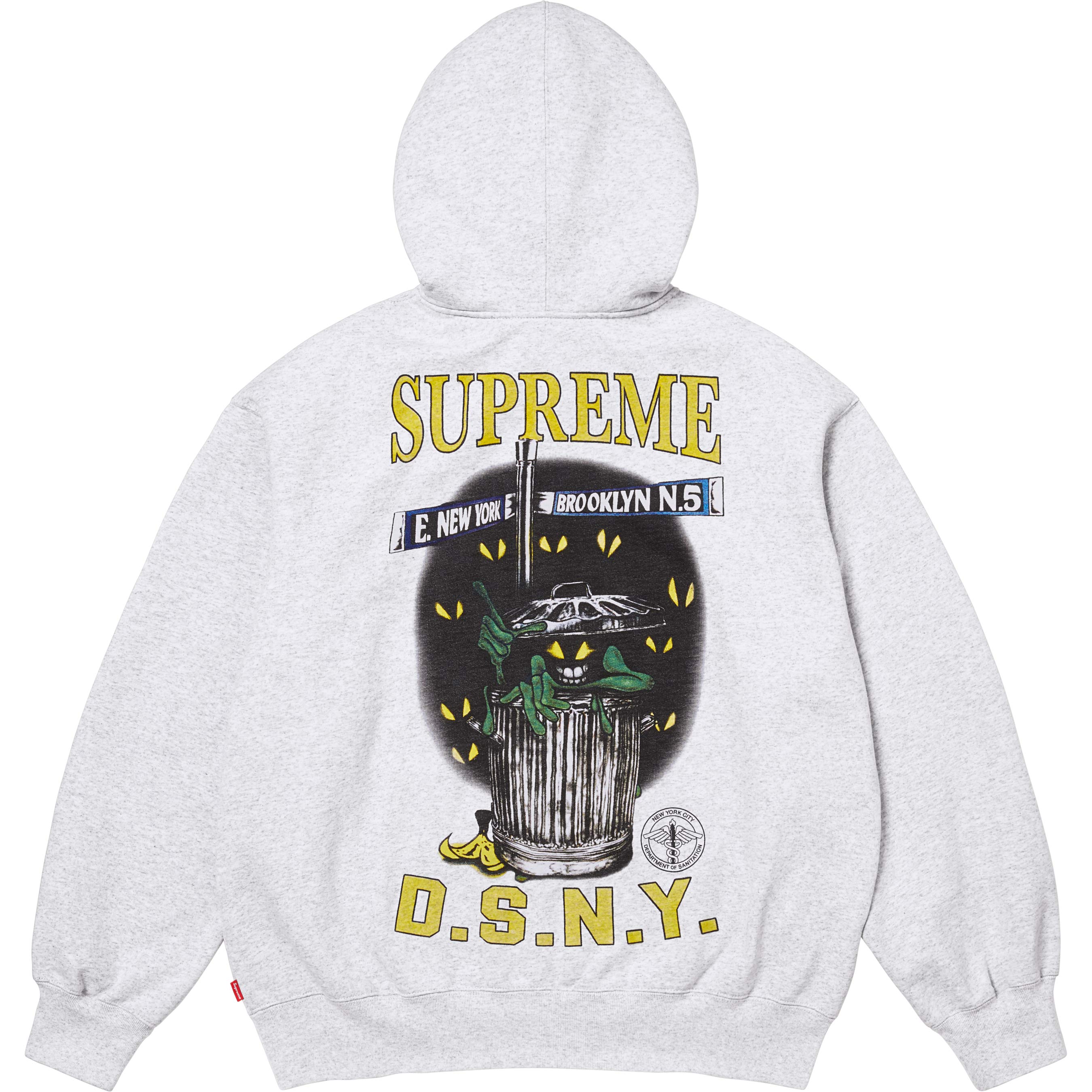 Supreme/DSNY Zip Up Hooded Sweatshirt view 8